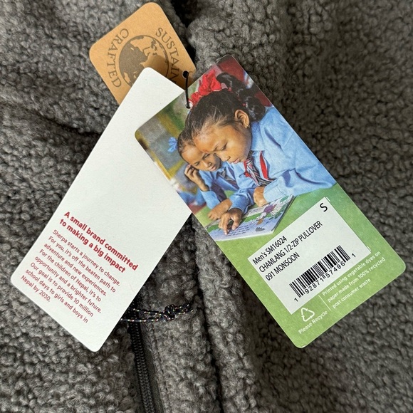 NWT Sherpa Chambling Half Zipper Jacket.
Size S - Picture 12 of 14